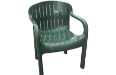 Кресло пластиковое N4 Летнее, арт. 51-110-0005-temno-zelenyj