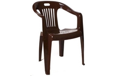 Кресло пластиковое N5 Комфорт-1, арт. 51-110-0031-shokoladnyj