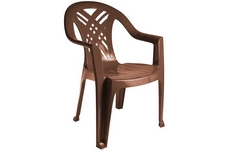 Кресло пластиковое N6 Престиж-2, арт. 51-110-0034-shokoladnyj