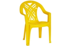 Кресло пластиковое N6 Престиж-2, арт. 51-110-0034-zheltyj