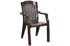 Кресло пластиковое N7 Премиум-1, арт. 51-110-0010-shokoladnyj