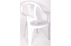 Кресло пластиковое N8 Салют, арт. 51-110-0012-belyj