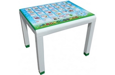 Стол пластиковый детский с деколем, арт. 51-160-0057-zelenyj