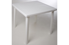 Стол пластиковый квадратный, арт. 51-130-0019-kv-pr-belyj