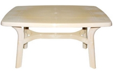 Стол пластиковый прямоугольный Премиум серии Лессир, арт. 51-130-0014-Lessir-cvet-samshit