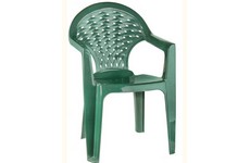 Пластиковое кресло Барселона (темно-зеленое)