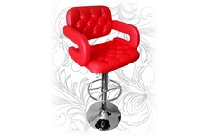 Барный стул LM-3460 Tiesto (Тиесто), красный