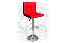 Барный стул LM-5006, красно-черный