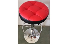 Барный стул LM-5008, красно-черный