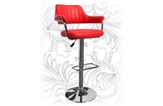 Барный стул LM-5019 с подлокотниками, красный