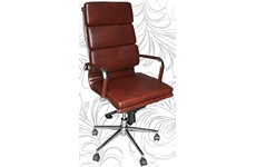 Кресло для руководителя LMR-103F, коричневое