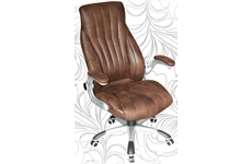 Кресло для руководителя LMR-112B, коричневый антик