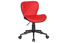 Офисное кресло LM-9700, красно-черное