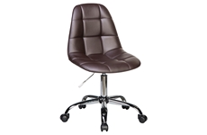 Офисное кресло LM-9800, коричневое