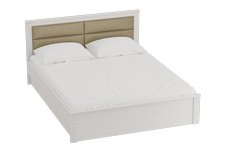 Кровать двуспальная Элана 140х200 см (бодега белая)