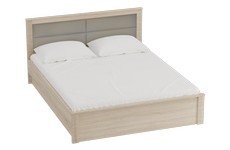 Кровать двуспальная Элана 140х200 см (дуб сонома)