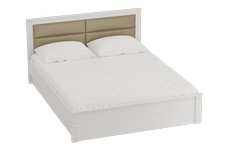 Кровать двуспальная Элана 160х200 см (бодега белая)