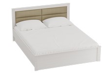 Кровать двуспальная Элана 180х200 см (бодега белая)