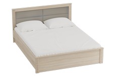 Кровать двуспальная Элана 180х200 см (дуб сонома)