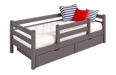 Кровать детская Соня 4 с защитой по центру 80х190 см (лаванда)