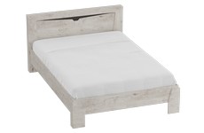 Кровать полутороспальная Соренто 120х200 см (дуб бонифаций)