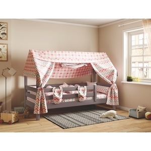 Детская кровать-домик Соня 80х190 см (лаванда)