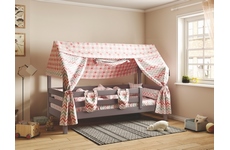Детская кровать-домик Соня 80х190 см (лаванда)