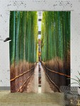 Комплект фотоштор Бамбуковый мост