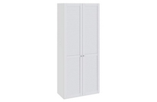 Шкаф для одежды с двумя дверями Ривьера, цвет: каркас/фасад - белый