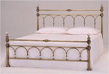 Кровать двуспальная Windsor (Виндзор) латунь