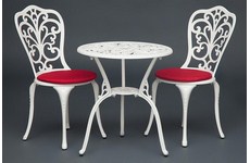 Стол и два стула Романс (Romance), цвет: белый